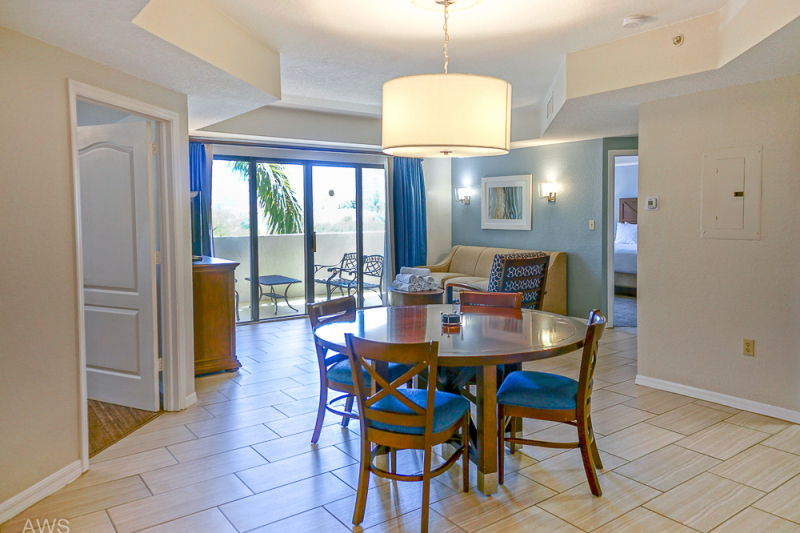 Ocean Palms Suite Dining Room