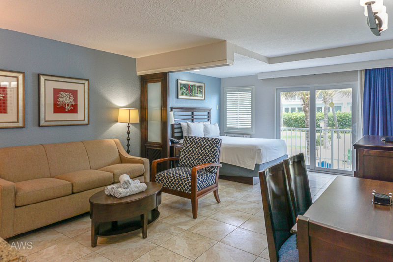 Ocean View Suite Living Room