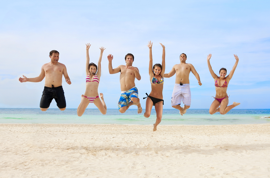 Spring Break Beach Fun